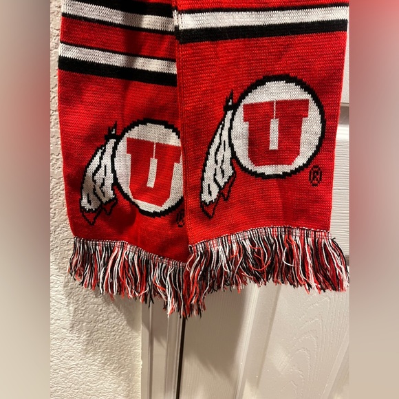 Utah Utes Scarf University Of Utah Woven Classic - Picture 6 of 9